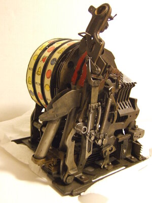 25 Mechanism out of Cabinet.JPG